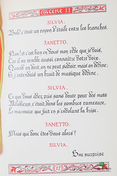 null [POETRY] 

Lot including three works:

- MISTRAL Frederi - Mirèio Poème provençal...