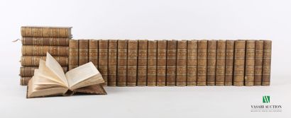 null [EUGENE SUE]

Lot including twenty eight volumes:

- Les Mystères de Paris -...