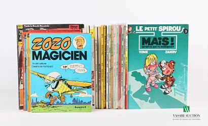 null [YOUTH - VARIOUS]

Lot including seventeen comics: 

- CHARLIER & GIRAUD - Une...
