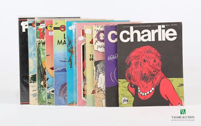null [CHARLIE - HUMOUR - AVENTURE]

Lot comprenant douze revues ou bandes dessinées...