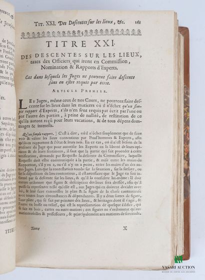 null BORNIER Philippe - Conférences des nouvelles Ordonnances de Louis XIV roy de...