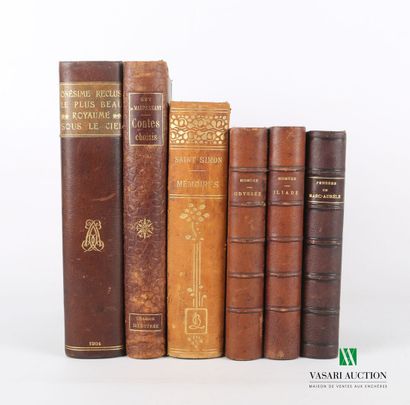 [LITERATURE] 
Lot including six works: 
-...