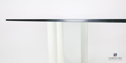 null MARCO ZANUSO (1916-2001)

Table Eta Beta, the octagonal glass top, rounded corners,...