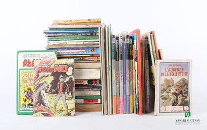 null [ADVENTURES - SUPERHEROES]

Lot including about fifty books such as: Hercules...