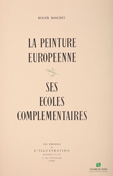 null [BEAUX ARTS]

BASCHET Roger - La peinture européenne ses écoles complémentaires...