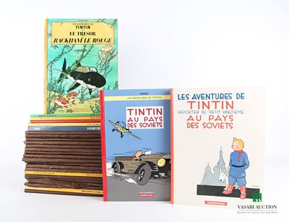 null [HERGE - TINTIN]

Lot including XXX comics : 

Tintin in Congo - Casterman -...
