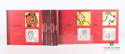 null [HERGE - TINTIN - MICHAEL FARR]

Lot including twelve volumes Editions France...