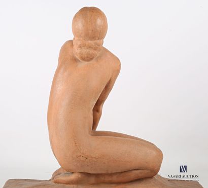 null GENNARELLI Amedeo (1881-1943)

Seated nude woman with joined hands

Terracotta

Signed...