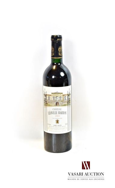 null 1 bouteille	Château LÉOVILLE BARTON	St Julien GCC	2001

	Et. à peine tachée....