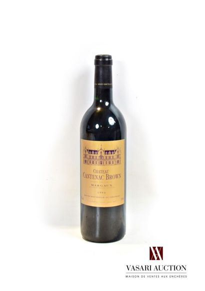 null 1 bottle Château CANTENAC BROWN Margaux GCC 1994

	Et. impeccable. N: low n...