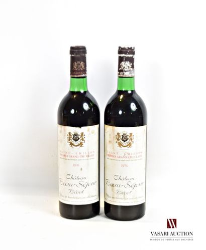 2 bouteilles	Château BEAU-SÉJOUR BÉCOT	St...
