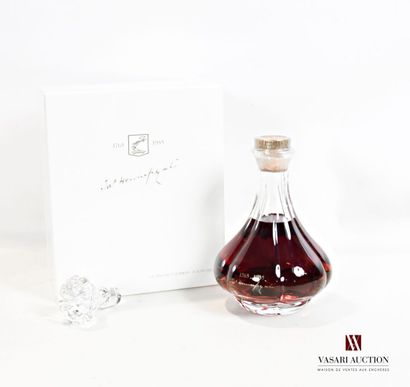 null 1 decanter Cognac HENNESSY 220th Anniversary 1765 - 1985

	Produced at 1500...