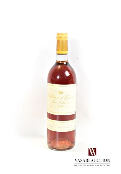 null 1 bouteille	Château d'YQUEM	1er Cru Sup Sauternes	1989

	Et. impeccable. N :...