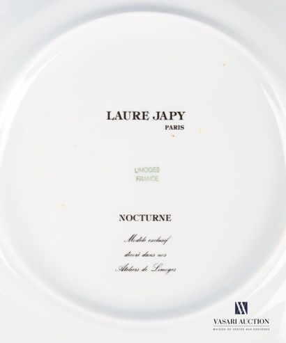 null LAURE JAPY PARIS - LIMOGES

Service de table en porcelaine traité en polychromie...