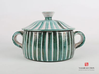 null PICAULT Robert (1919-2000)

Soup tureen covered in glazed terracotta with green...