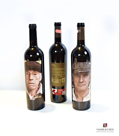 null Lot de 3 blles de vin d'Espagne comprenant :		

1 bouteille	TORO "El Viejo"...