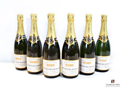 null 6 bouteilles	Champagne CRÉMANT DE CRAMANT GC Blanc de Blancs mise Lilbert Fils		NM

	Et....