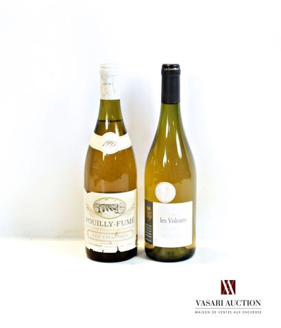 null Lot de 2 blles de vin blanc comprenant :		

1 bouteille	CÔTES D'AUVERGNE "Les...