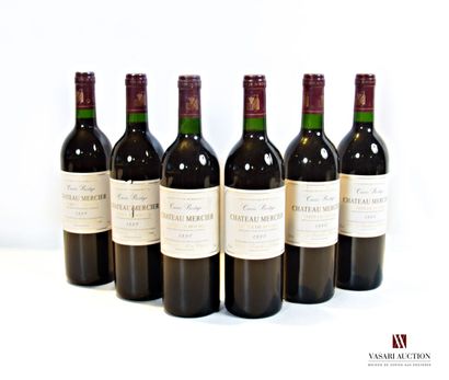 null 6 bouteilles	Château MERCIER "Cuvée Prestige"	Côtes de Bourg	1998

	Et. un peu...