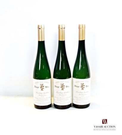 null 3 bouteilles	Riesling Spätlese Halbrocken mise Hoffmann (Mosel-Saar)		2009

	Présentation...