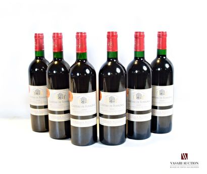 null 6 bouteilles	Château de FUSSIGNAC	Bordeaux Sup	2005

	Et. impeccables. N : bas...