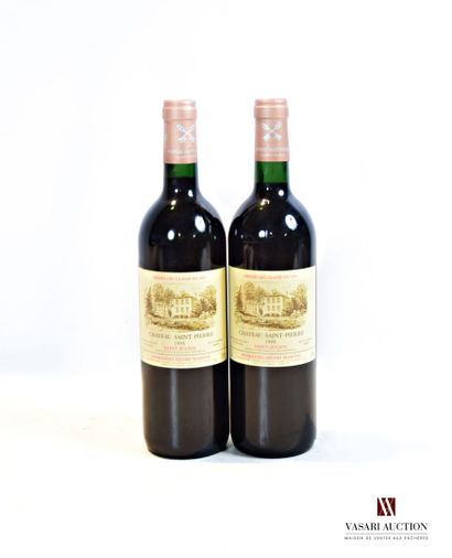 null 2 bouteilles	Château SAINT PIERRE	St Julien GCC	1998

	Et. excellentes. N :...
