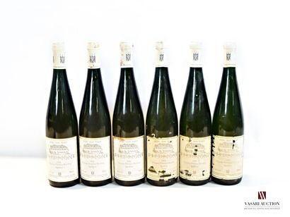 null 6 bouteilles	Filzener Pulchen Riesling Spätlese mise Piedmont (Saar-Allemagne)		1996

	Et....