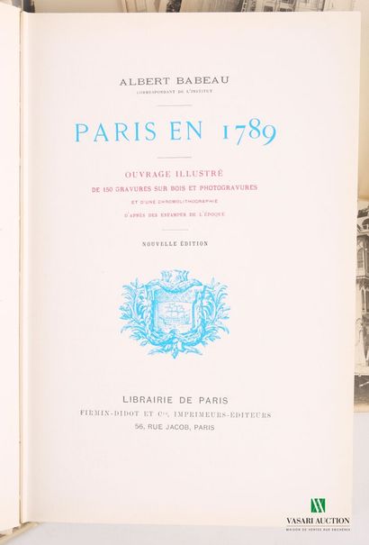null [PARIS]

Lot including a set of pictures of the 1900 Universal Exhibition -...