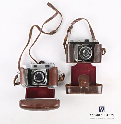 Set of two cameras including a KODAK RETINA...