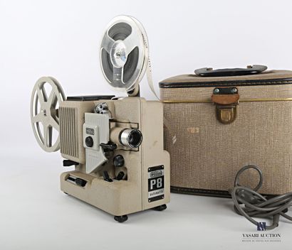 null EUMIG projector model P8 automatic, in its transport box with its power cab...
