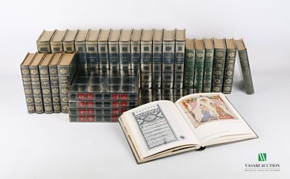 null Batch of bound books including 

- STENDHAL, la Chatreuse de Parme, Napoleon,...