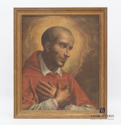 null Ecole française début XXème siècle

Portrait d'évêque

Huile sur toile

55 x...