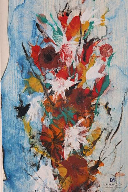 null PHILIPPE François

Bunch of flowers

Mixed media on isorel panel

Signed lower...