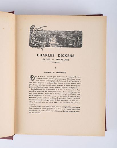 null DICKENS Charles - Works : David Copperfield, Olivier Twist, Les Carillons -...