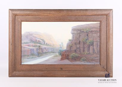 null JORIOT Antoine Emmanuel (XXth century)

View of an oasis in the valley of Oued...