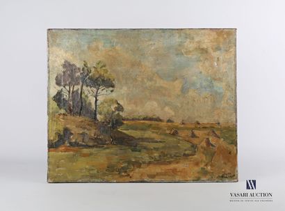 null JOYAK (XXth century)

Landscape with haystacks

Oil on canvas

Signed and dated...