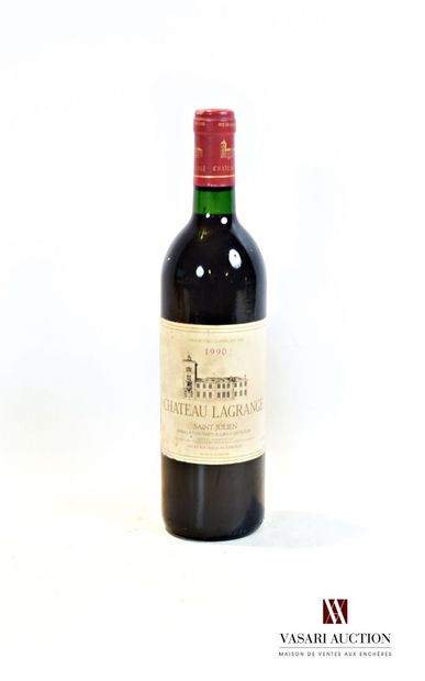 null 1 bouteille	Château LAGRANGE	St Julien GCC	1990

	Et. fanée et tachée (un peu...
