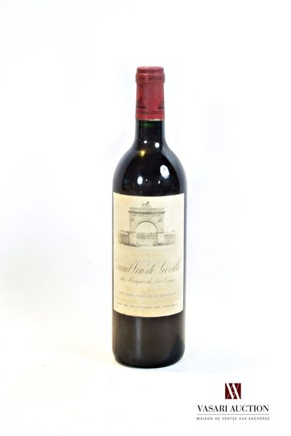 null 1 bouteille	Château LÉOVILLE LAS CASES	St Julien GCC	1994

	Et. un peu fanée...