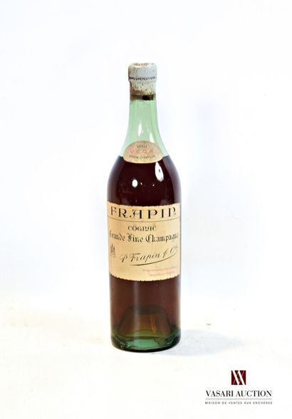 null 1 bouteille	Cognac Grande Fine Champagne V.S.O.P. FRAPIN		

	Et. un peu fanée...
