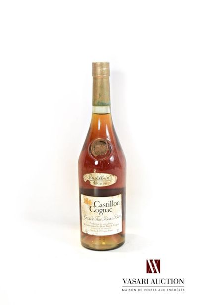 null 1 bottle Grande Fine Bons Bois Cognac CASTILLON

	70 cl - 40°. Stained. N: 1...