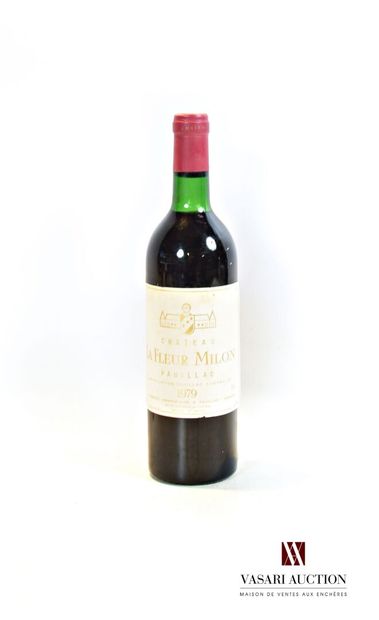 1 bouteille	Château LA FLEUR MILON	Pauillac	1979

	Et....