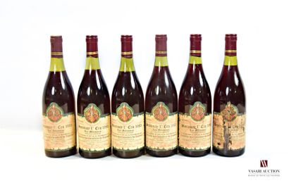 null 6 bouteilles	SANTENAY 1er Cru Les Maladières mise L. Muzard Vit.		1983

	Et.:...