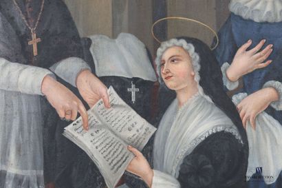 null 
Ecole Française du XIXème siècle

Saint François de Sales avec sainte Jeanne...