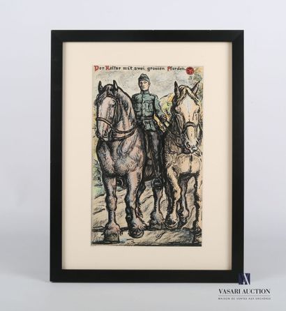 null TILLAC Pablo (1880-1969)

Der Reiter mit zwei grossen pferden 

Pencil and ink...