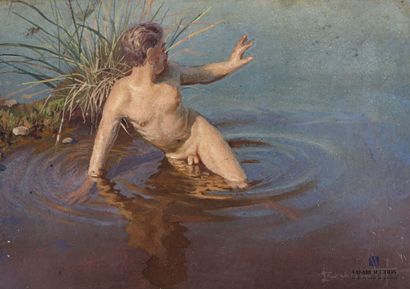 null TCHISTOVSKY Lev (1902-1969)

Nu masculin au bain ou L'artiste se baignant à...