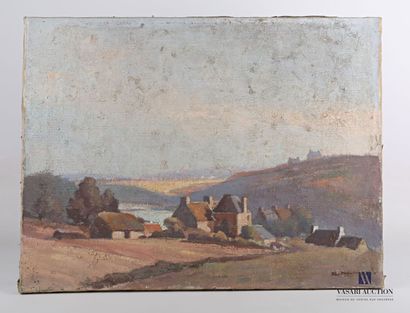 null NOURY E. (XXème siècle)

Vue de village de Bretagne

Huile sur toile 

Signée...