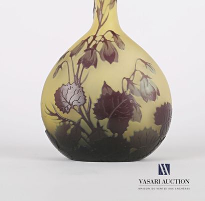 null ETABLISSEMENT GALLE

Vase soliflore with high neck and the flattened body out...