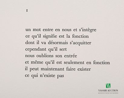 null NOEL Bernard & VIALLAT Claude - États de la langue - Nîmes, Editions de la Palourde,...