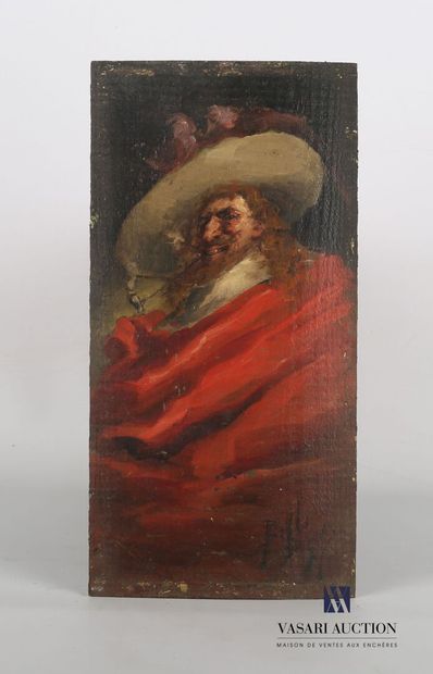 BELLI Benito (act.1870-1899) 
Portrait d'homme...