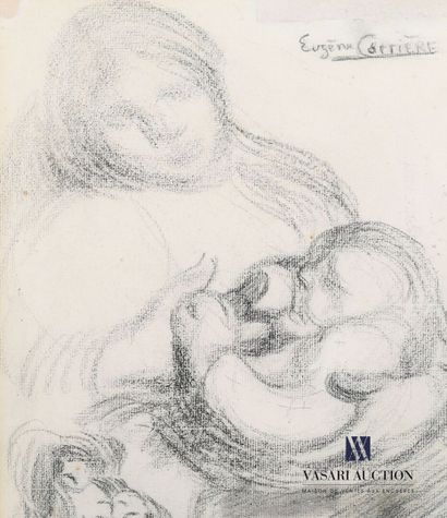 null CARRIERE Eugène (1849-1906)

Maternity

Charcoal on paper

Monogrammed at the...